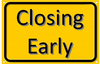 Closing Early Clipart Image