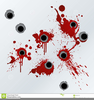 Blood Spatter Clipart Image