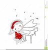 Clipart Of Girl Playing The Piano Image