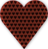 Heart In Heart Dark Clip Art