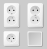 Electrial Sockets Clip Art