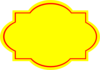 Yellow Label Clip Art