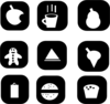 Icon Snack Cofee Clip Art