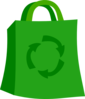 Green Shopping Bag Clip Art