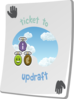 Paradise Ticket Updraft Clip Art