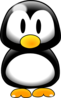 Penguin Walking Clip Art