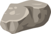 Alpine Landscape Rock Rubble Clip Art