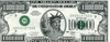 One Million Dollar Bill Clipart Image