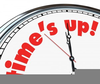 Clock Time Clipart Image