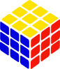 Rubik S Cube Simple Clip Art