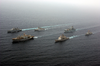 The Fleet Of Multinational Ships Involved With Exercise Sea Cutlass Sail In Formation During The Last Day Of The Exercise Image
