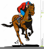 Night At The Races Clipart Image
