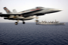 An F/a-18 Hornet Launches From The Flight Deck Aboard Uss Harry S. Truman (cvn 75) Image