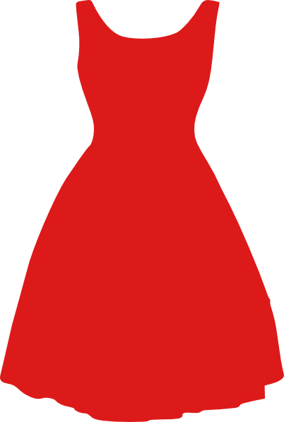Red Dress Clip Art at Clker.com - vector clip art online, royalty free ...