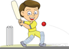 Cricket Umpire Clipart Image