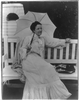 [mrs. Edith Kermit Carow Roosevelt, Three-quarters Length Portrait, Holding A Parasol While Sitting On A Bench] Image