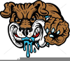 Bulldog Basketball Clipart Image