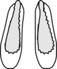 Flat Shoes Clip Art