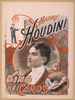 Harry Houdini, King Of Cards Image