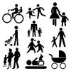 Stick People Family Image
