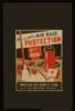 This Is Your Air Raid Protection Get It Now / Zj. Clip Art