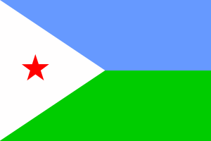 Djibouti Flag Clip Art