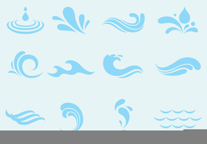 Curly Wave Vector Image