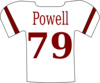 Jersey White  Clip Art