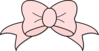 Pink Bow Clip Art