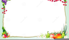 Free Clipart Vegetable Borders Image