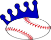 Baseball Crown Clip Art