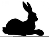 Clipart Of Rabbit At A Computer Image