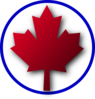 Canada Maple Leaf Pin Black Background Clip Art at Clker.com - vector ...