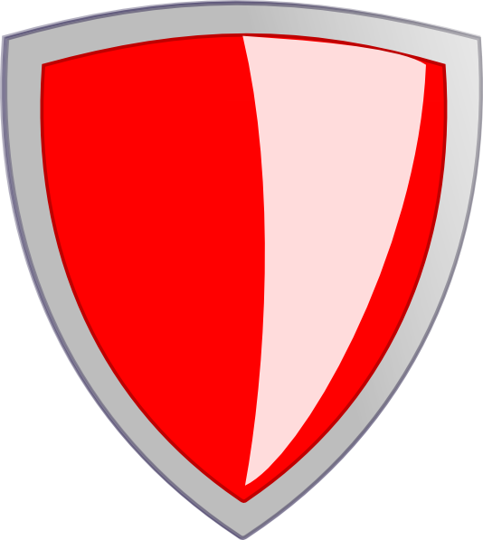 Red Security Shield Clip Art at Clker.com - vector clip art online