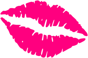 Hot Pink Lips Clip Art at Clker.com - vector clip art online, royalty ...