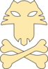 Cat Pirates Symbol Clip Art