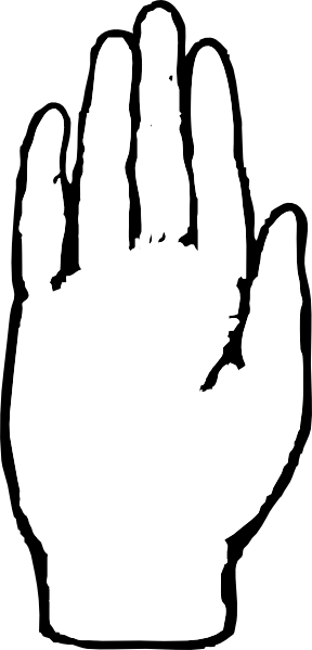 Hand Clip Art at Clker.com - vector clip art online, royalty free ...
