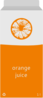 Orange Juice Carton Clip Art