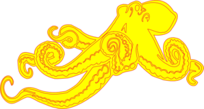 Green Ocotopus Clip Art