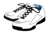 Black And White Shoes Tennis Clip Art at Clker.com - vector clip art ...