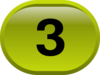 Button For Numbers 3 Clip Art