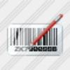 Icon Bar Code Edit Image