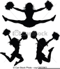 Cheerleader Clipart Vector Image