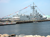 The Guided Missile Frigate Uss Stephen W. Groves (ffg 29) Makes A Port Call To New London Over The July 4th Weekend Image