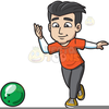 Bowler Clipart Image