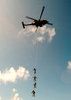 Hs-4 Practices Spie Rigging Aboard Uss Abraham Lincoln. Image