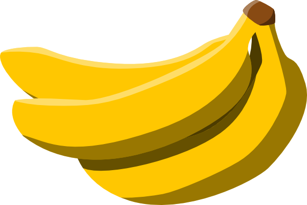 Download Bananas Clip Art at Clker.com - vector clip art online, royalty free & public domain