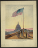 The Flag That Has Waved One Hundred Years--a Scene On The Morning Of The Fourth Day Of July 1876  / Fabronius ; E.p. & L. Restein S Oilchromo, Phila. ; National Chromo Co. Pub., Phila. Image