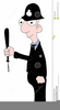 British Policeman Clipart Image