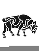Tribal Bison Logo Image